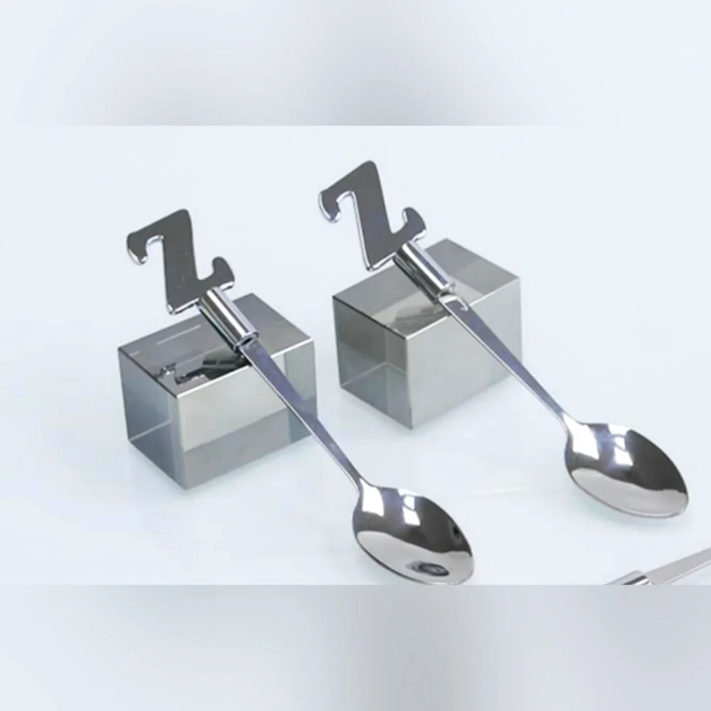 2 Silver Z Spoons
